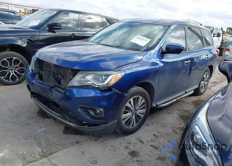 2017 Nissan Pathfinder Sl from USA, damaged, VIN 5N1DR2MN3HC653517